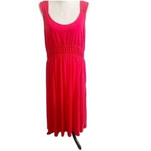Cato Serenity Soul Maxi Dress In Racing Red Size XL Empire Waist Tomato Girl